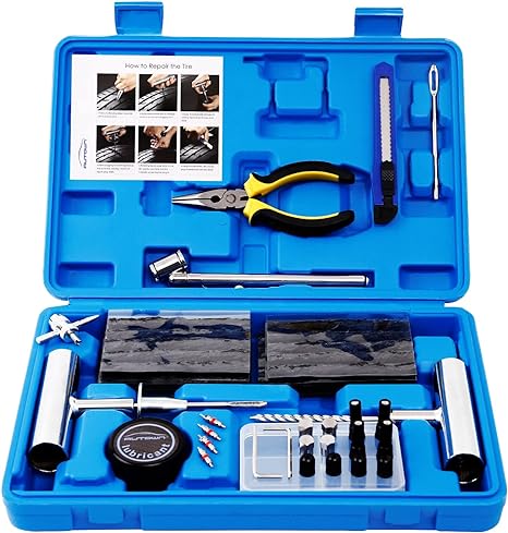 Tire Repair Kit - 68pcs Heavy Duty Tire Plug Kit