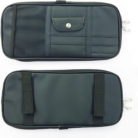 Da by Car Sun Visor Organizer, Multi-Pocket Visor Organizer Storage Pouch for Cars, SUVs & Trucks - Image 4